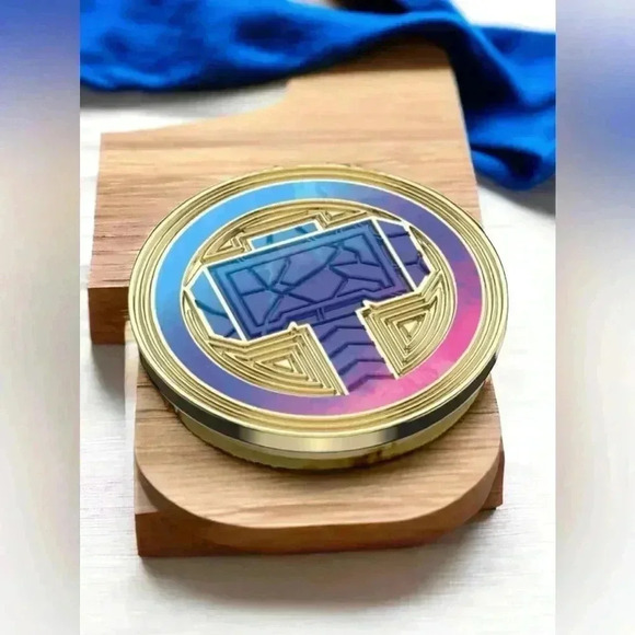 PopSockets Phone Grip with Expanding Stand, Marvel PopGrip - Mighty Thor Enamel - Picture 4 of 7